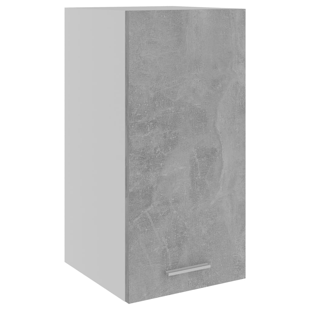 vidaXL Szafka wiszca, szaro betonu, 29,5x31x60 cm