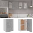vidaXL Hangkast Riga Sonoma Eiken 60 x 31 x 100 cm Bewerkt
