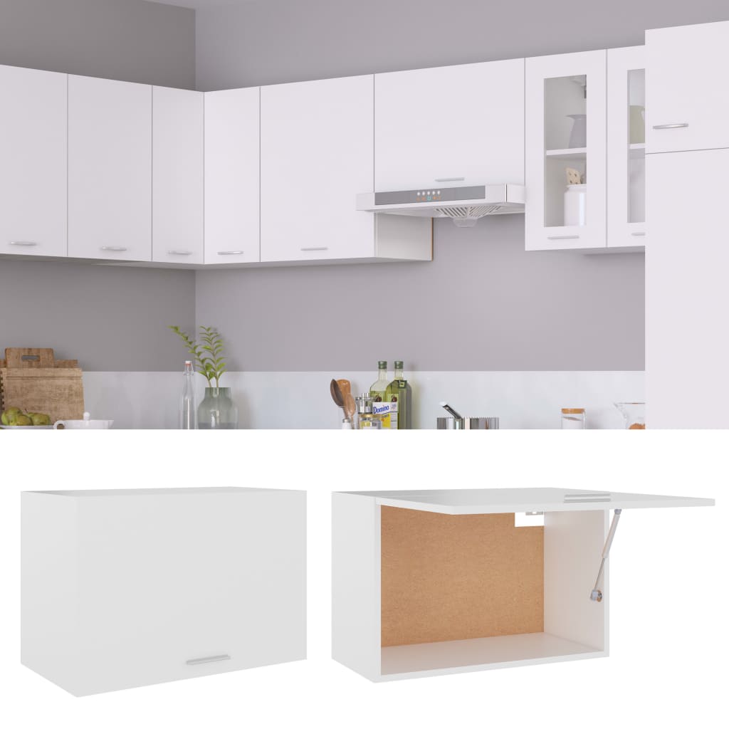 vidaXL Hanging Cabinet White 60x31x40 cm Engineered Wood