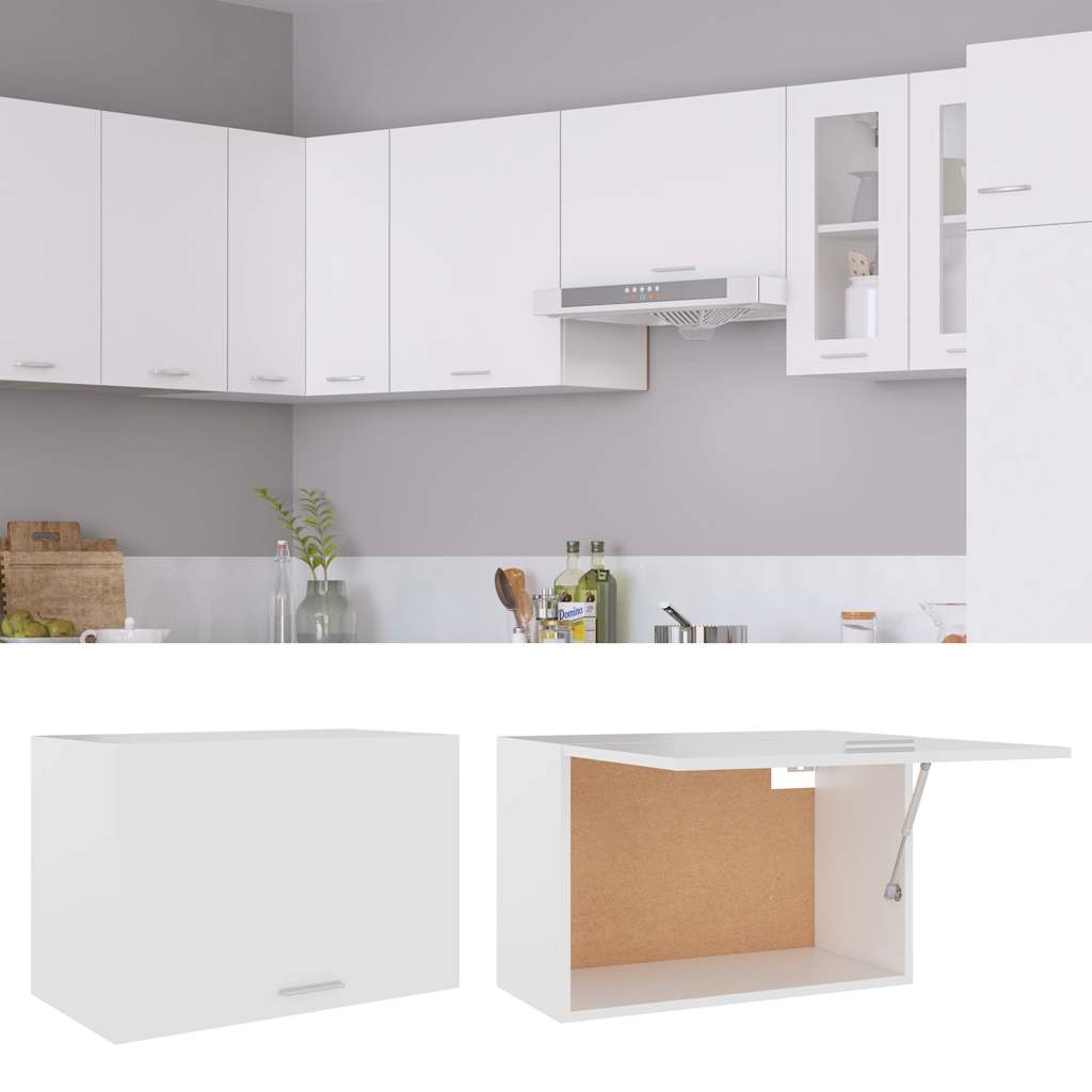 Thumbnail - vidaXL Hängeschrank Lyon Weiß 60x31x40 cm Holzwerkstoff