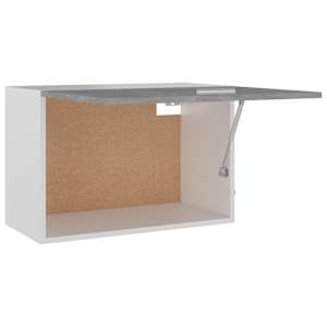 Závěsná skříňka betonově šedá 60x31x40 cm kompozitní dřevo - obrázek 5