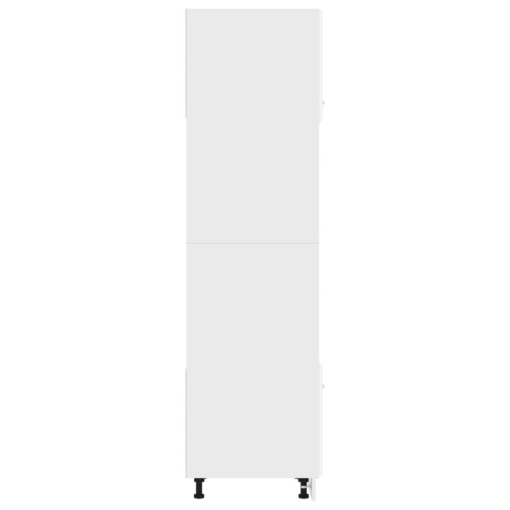 Armoire à Micro-ondes Blanc 60x57x207 Cm Aggloméré VidaXL 18 width=274
