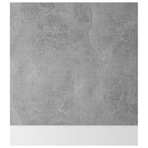 Panel k myčce "Lyon" betonově šedý 59,5 x 3 x 67 cm, dřevo - obrázek 4
