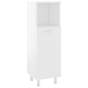 vidaXL vannitoakapp valge 30 x 30 x 95 cm tehispuit