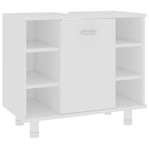 vidaXL vannitoakapp valge 60x32x53,5 cm tehispuit