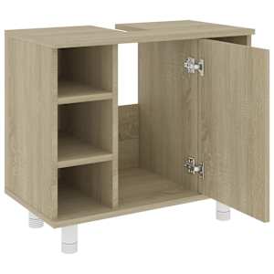 Koupelnová skříňka dub sonoma 60x32x53,5 cm kompozitní dřevo - obrázek 5