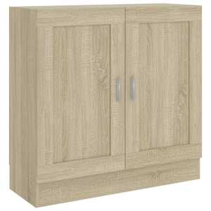 vidaXL raamaturiiul Sonoma tamm 82,5 x 30,5 x 80 cm tehispuit