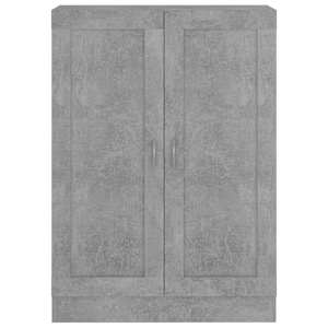 Knihovna betonově šedá 82,5 x 30,5 x 115 cm kompozitní dřevo - obrázek 5