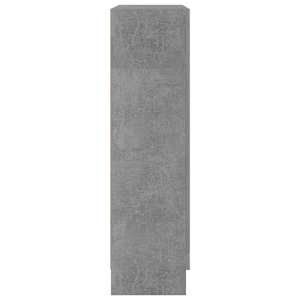 Knihovna betonově šedá 82,5 x 30,5 x 115 cm kompozitní dřevo - obrázek 6