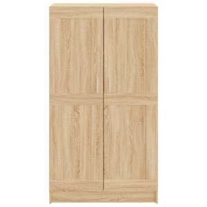 Knihovna dub sonoma 82,5 x 30,5 x 150 cm kompozitní dřevo - obrázek 4