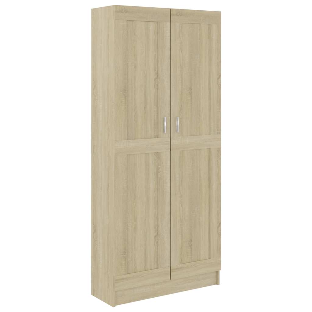 vidaXL Knihovna dub sonoma 82,5 x 30,5 x 185,5 cm kompozitní dřevo