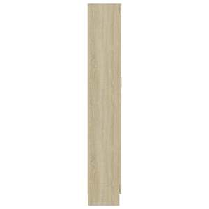 Knihovna dub sonoma 82,5 x 30,5 x 185,5 cm kompozitní dřevo - obrázek 6