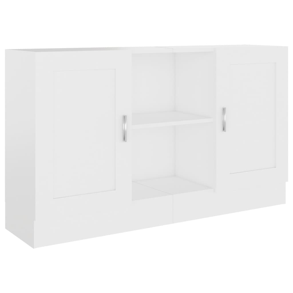 

vidaXL Sideboard White 47.2"x12"x27.6" Engineered Wood