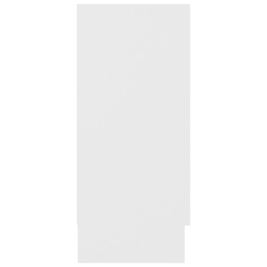 Komoda bela 120x30,5x70 cm iverna plošča