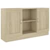 vidaXL puhvetkapp Sonoma tamm 120 x 30,5 x 70 cm tehispuit