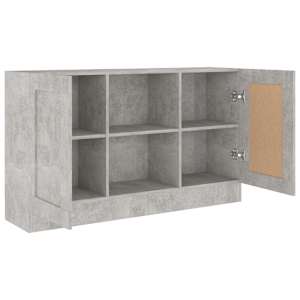 Příborník betonově šedý 120 x 30,5 x 70 cm kompozitní dřevo - obrázek 5