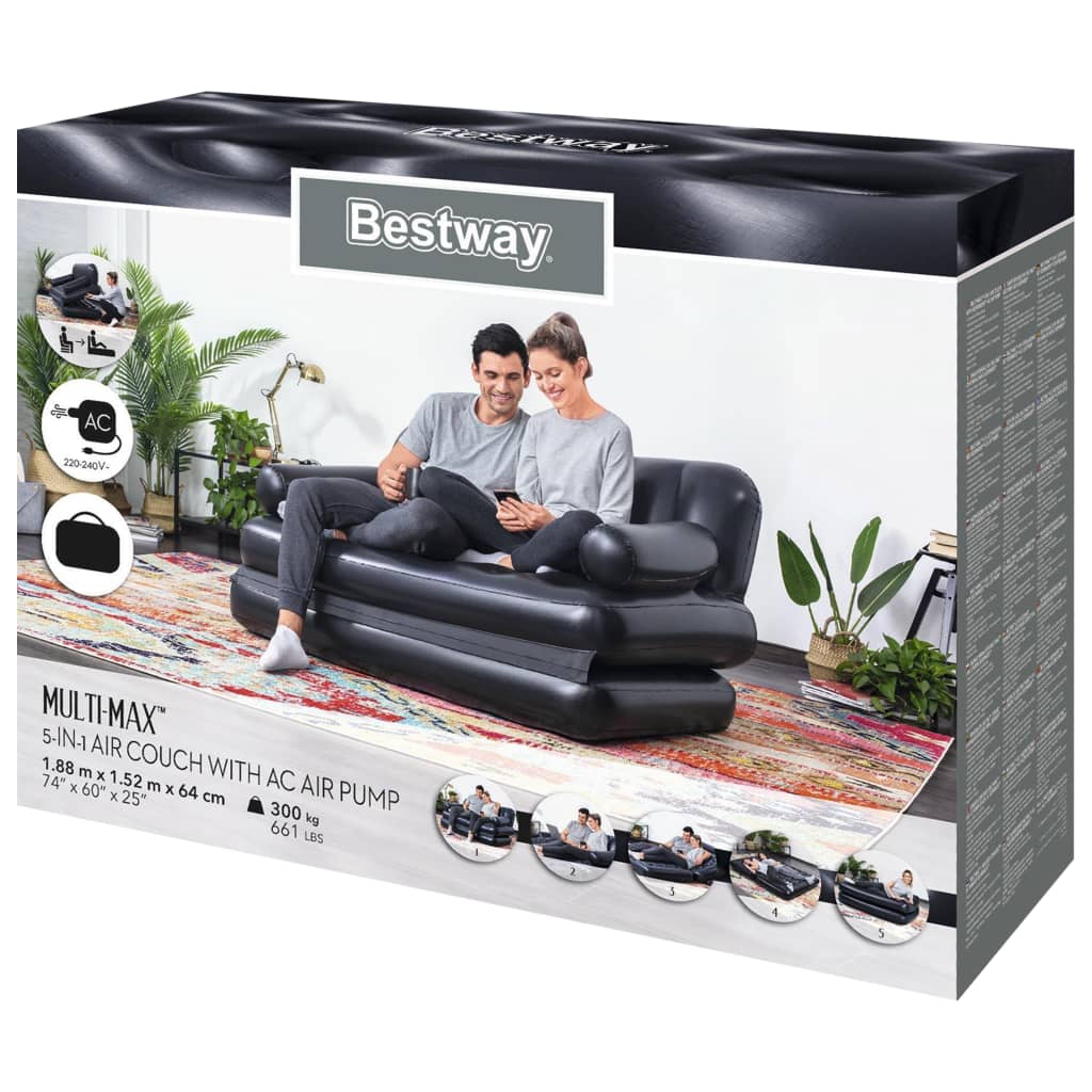 надувной диван bestway multi max