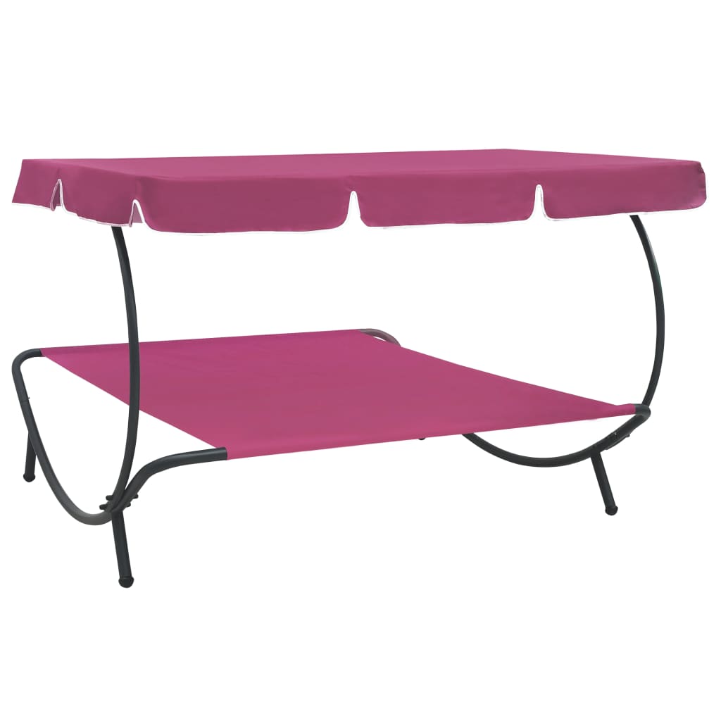 Outdoor Lounge Bed With Canopy Pink Home And Garden All Your Home Interior Needs In One Place
