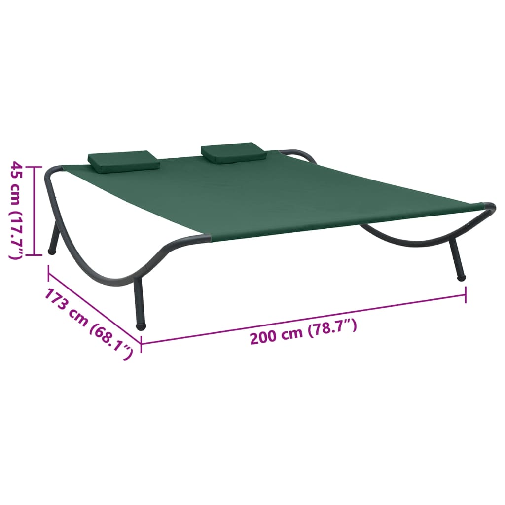 Outdoor Lounging Bed with Washable Covers in Different Colors vidaXL - Picture 45 of 56