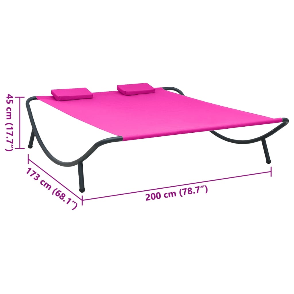 Outdoor Lounging Bed with Washable Covers in Different Colors vidaXL - Picture 52 of 56