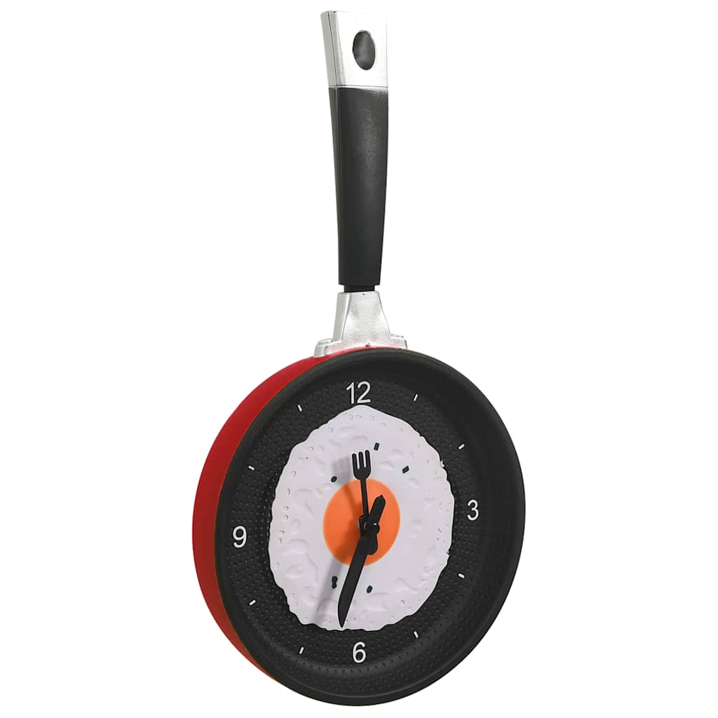 Thumbnail - vidaXL Wanduhr mit Spiegelei-Pfannen-Design 18,8 cm