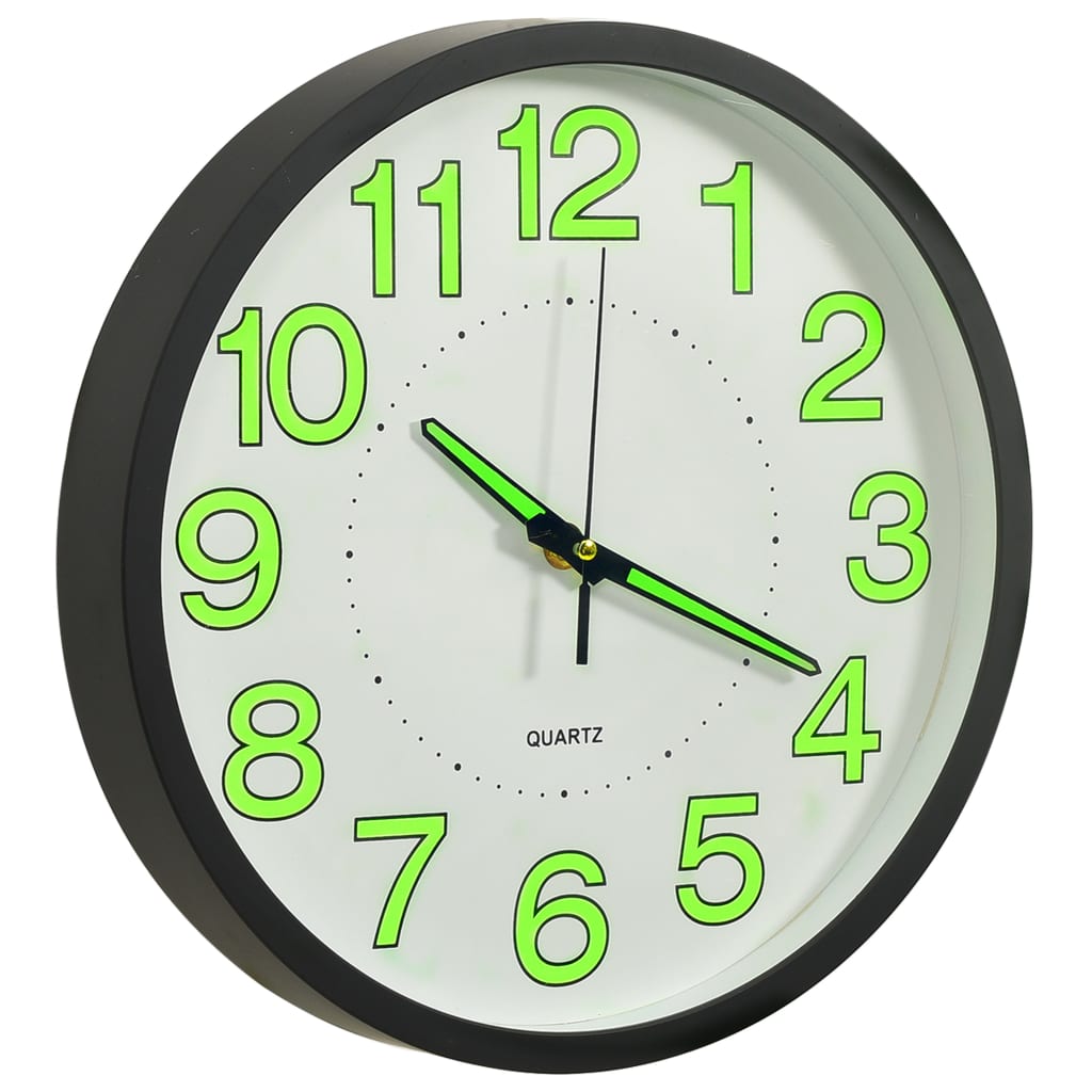 vidaXL Orologio da Parete Luminoso Bianco 30 cm