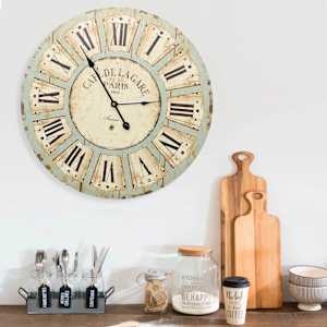 vidaXL seinakell mitmev&auml;rviline 60 cm MDF