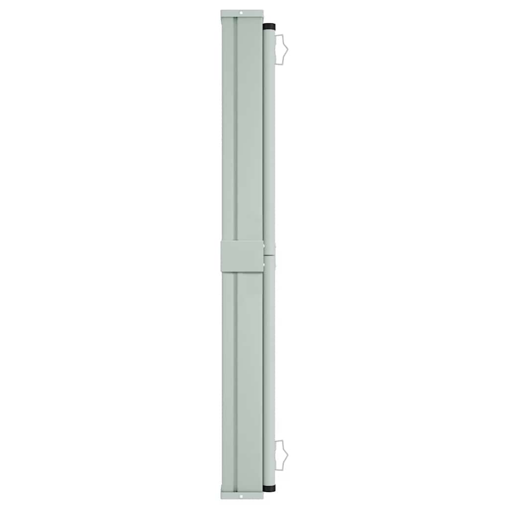 vidaXL Tuinscherm uittrekbaar 140x600 cm zwart afbeelding
