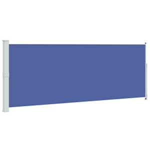Zatahovací boční markýza 180 x 500 cm modrá - obrázek 2