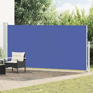 Zatahovací boční markýza 180 x 500 cm modrá - obrázek 1
