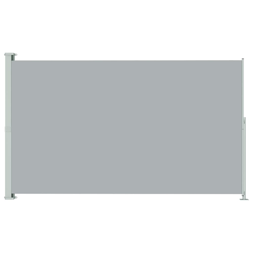 Brise Vue Rétractable Design Gris 2M De Haut Sur 2M De Long