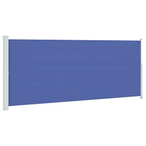 Zatahovací boční markýza 200 x 500 cm modrá - obrázek 2