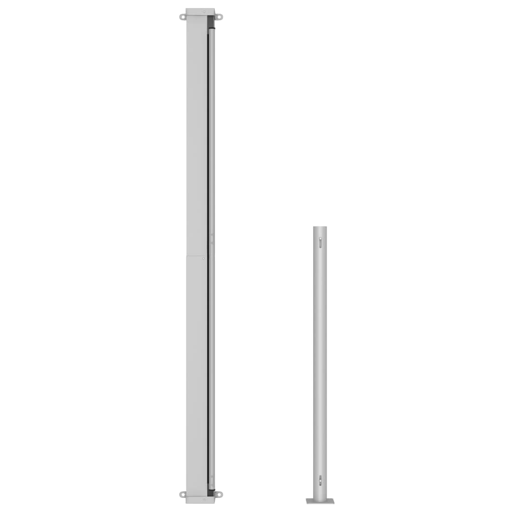 vidaXL piros behúzható oldalsó terasznapellenző 200 x 500 cm