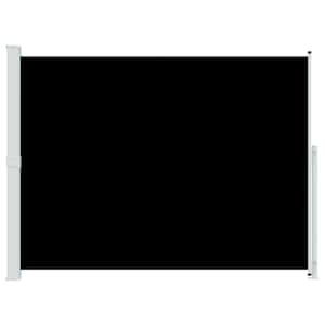 Zatahovací boční markýza 220 x 300 cm černá - obrázek 4