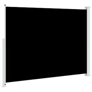 Zatahovací boční markýza 220 x 300 cm černá - obrázek 6