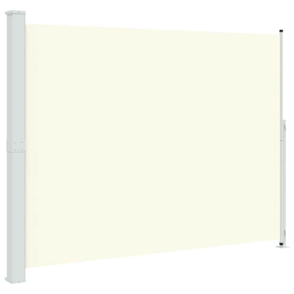 vidaXL lahtit&otilde;mmatav terrassi k&uuml;lgsein, 220 x 314 cm, kreemjas