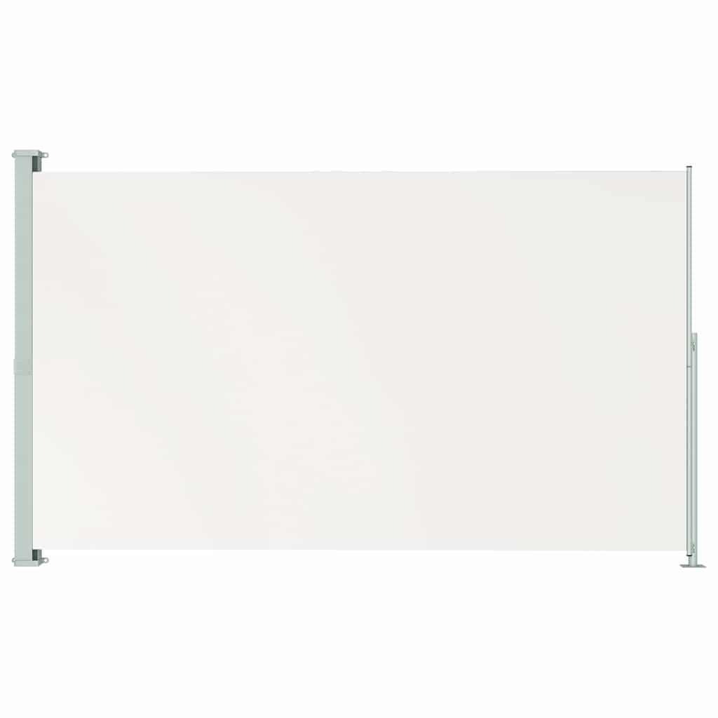 

vidaXL Patio Retractable Side Awning 86.6"x118.1" Cream