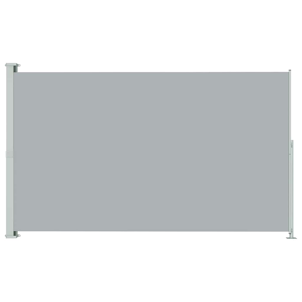 

vidaXL Patio Retractable Side Awning 86.6"x118.1" Gray