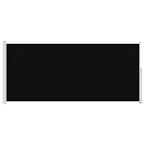 Zložljiva stranska tenda za teraso 220x500 cm črna - slika 4