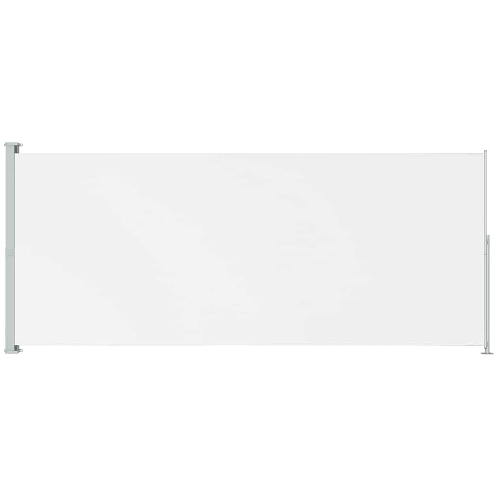 

vidaXL Patio Retractable Side Awning 86.6"x196.9" Cream