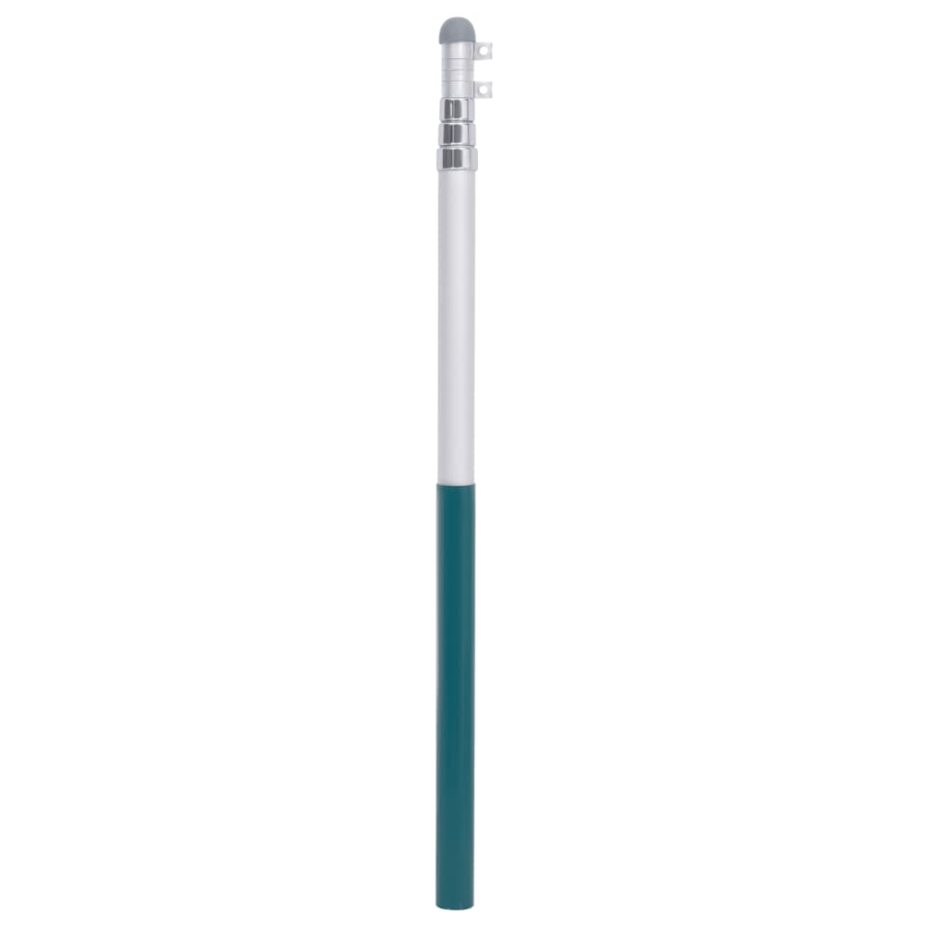 Image of vidaXL Telescopic Flagpole 4 m Aluminium