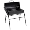 vidaXL t&uuml;nnigrill 2 k&uuml;psetusrestiga, must, 80 x 95 x 92 cm, teras