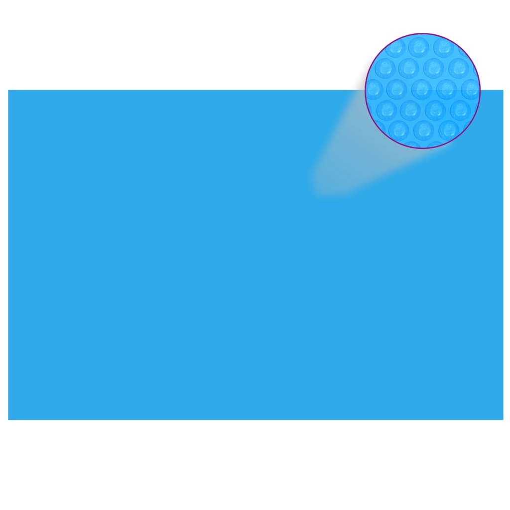 Image of vidaXL Rectangular Pool Cover 600x400 cm PE Blue