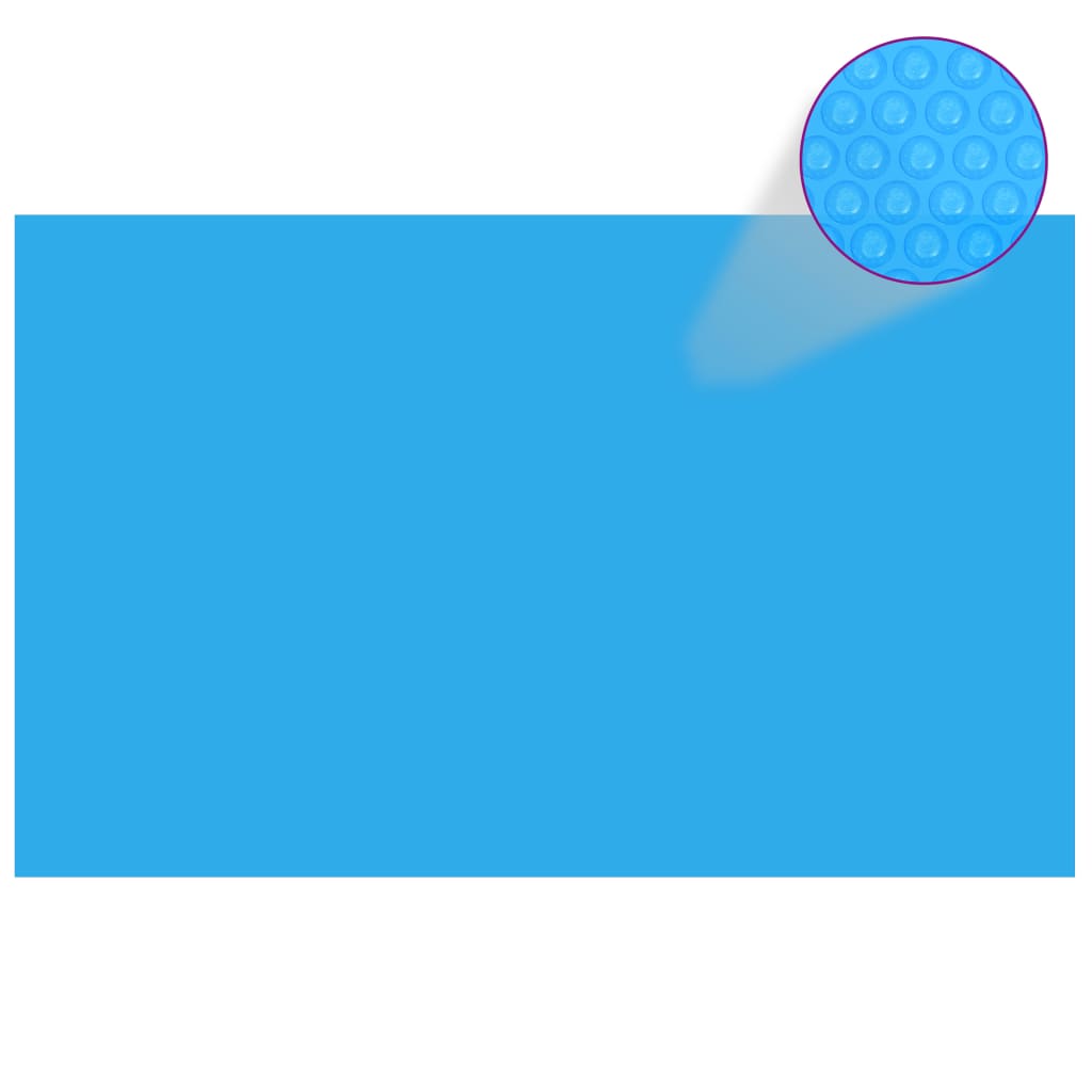 vidaXL Prelată de piscină, albastru, dreptunghiular, 800 x 500 cm, PE de la vidaxl imagine noua