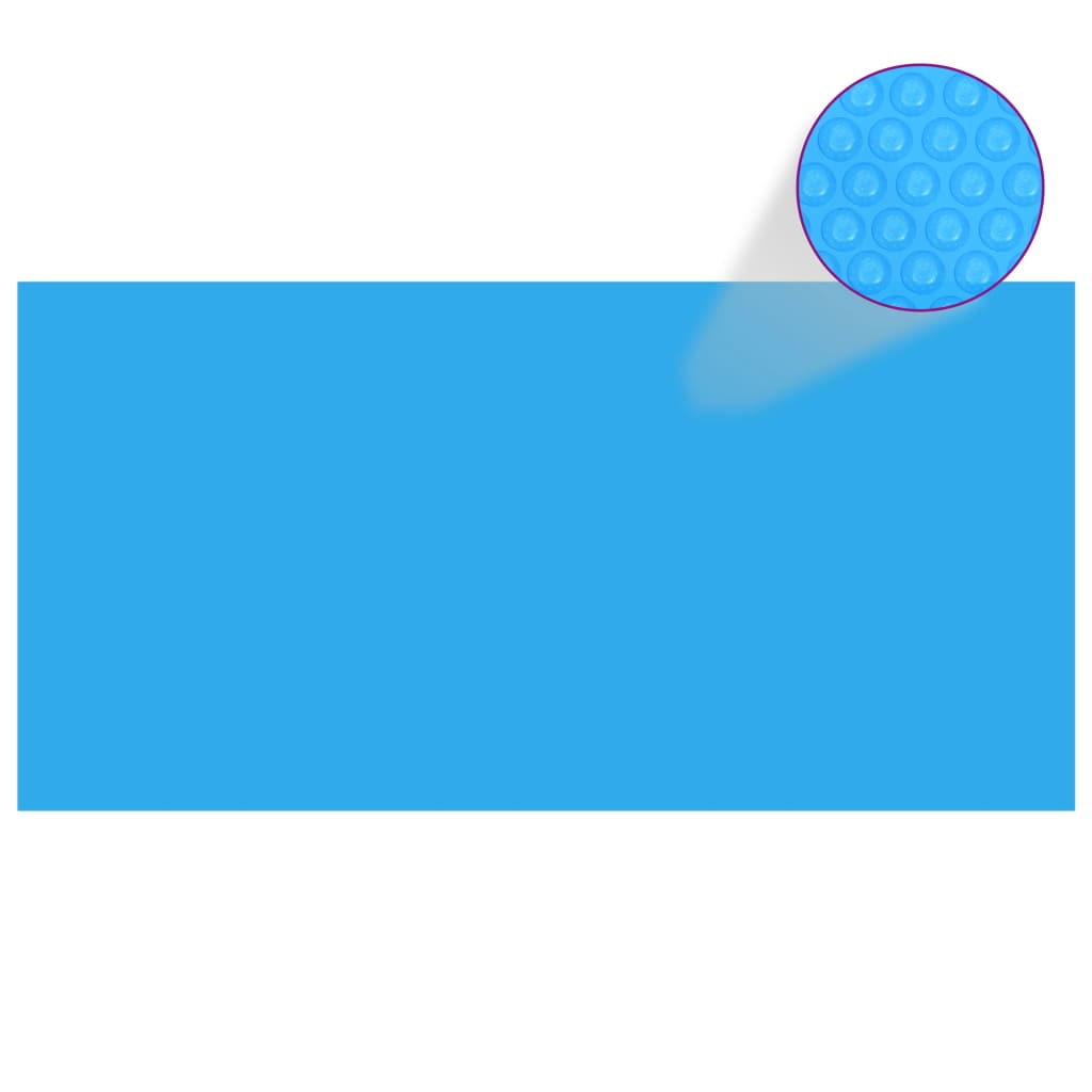 vidaXL Prelată piscină, albastru, 1200 x 600 cm, PE, dreptunghiular vidaXL
