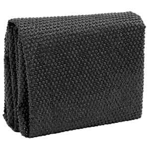 vidaXL V&auml;rmeduk f&ouml;r pool PE 1000x500 cm svart och bl&aring;