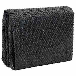 vidaXL baseina pārklājs, solārs, peldošs, 250 cm, melns un zils PE