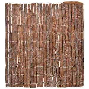 vidaXL Koorpiire 100 x 600 cm Koor Pruun