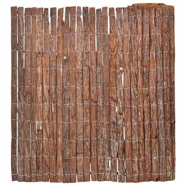 vidaXL Koorpiire 100 x 600 cm Koor Pruun