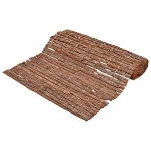 vidaXL Tvora, 170x600cm, medžio žievė